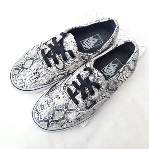 Vans Old Skool Low Top Lace Up Snakeskin Python Sneakers Unisex Tennis Shoes